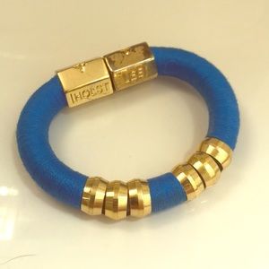 HOLST + LEE Teal and Gold Bracelet